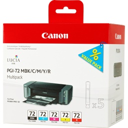 [CAN6402B009] CANON PGI-72 MULTIPACK MBK/C/M/Y/R
