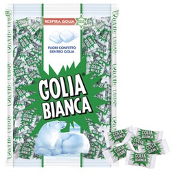 [84655] Caramelle Golia Bianca busta 1kg (400pz ca