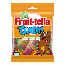 [93301] Caramelle gommose Fruit-tella Orsetti f.to pocket 90gr