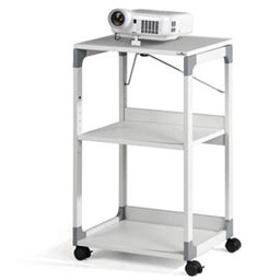 [68260] CARRELLO PER VIDEOPROIETTORE Serie SYSTEM GRIGIO