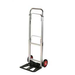 [71784] CARRELLO PORTATUTTO IN ALLUMINIO PIEGHEVOLE C/RUOTE portata max 90Kg