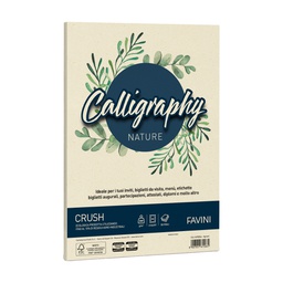 [79781] Carta Calligraphy Nature CRUSH A4 50fg 200gr agrumi FAVINI