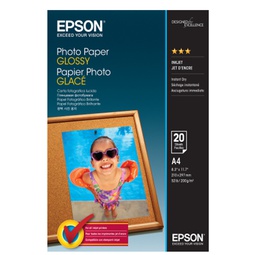 [EPSS042538] CARTA FOTOGRAFICA LUCIDA GOOD 20fg 200gr 210x297mm A4 EPSON