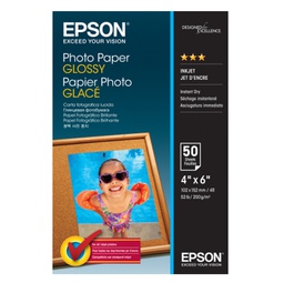 [EPSS042547] CARTA FOTOGRAFICA LUCIDA GOOD 50fg 200gr 10x15cm (4X6'' EPSON