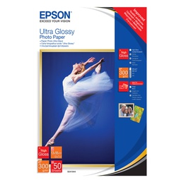 [EPSS041944] CARTA FOTOGRAFICA LUCIDA ULTRA 50fg 13X18CM 300gr EPSON
