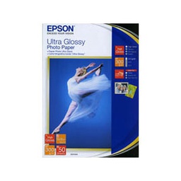 [EPSS041944] CARTA FOTOGRAFICA LUCIDA ULTRA 50fg 13X18CM 300gr EPSON