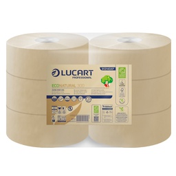 [82487] Carta igienica MAXI Jumbo D24,5cm - 300mt EcoNatural Lucart