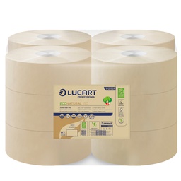 [82486] Carta igienica MINI Jumbo D19,5cm - 150mt EcoNatural Lucart