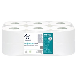 [89381] Carta igienica MINI Jumbo D20cm - 300mt Dissolvetech Papernet