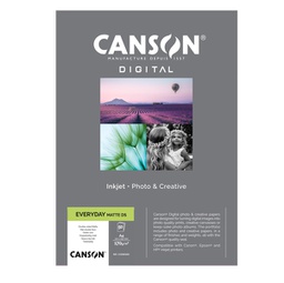 [94658] Carta InkJet EVERYDAY A4 50fg 170gr Matt Double Side Canson(delist