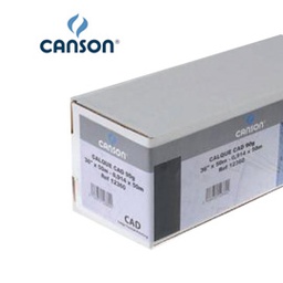 [38386] CARTA INKJET PLOTTER 59,4X84,1CM (A1 90GR 125FG OPACA CAD CANSON