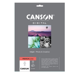 [94664] Carta InkJet PREMIUM A4 20fg 255gr Lustre RC Canson