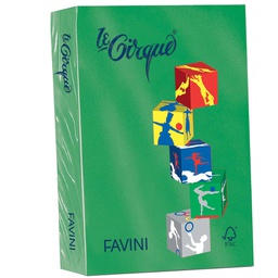 [61528] Carta LECIRQUE A3 80gr 500fg verde bandiera 208 FAVINI