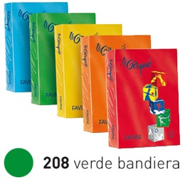[61528] Carta LECIRQUE A3 80gr 500fg verde bandiera 208 FAVINI
