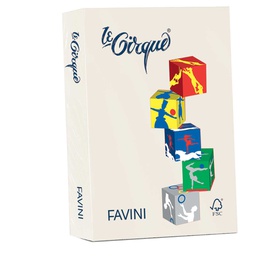 [38217] Carta LECIRQUE A4 160gr 250fg avorio pastello 110 FAVINI