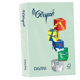 [32896] Carta LECIRQUE A4 160gr 250fg pistacchio pastello 102 FAVINI
