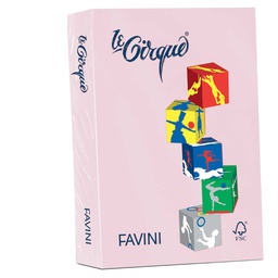 [32902] Carta LECIRQUE A4 160gr 250fg rosa pastello 108 FAVINI