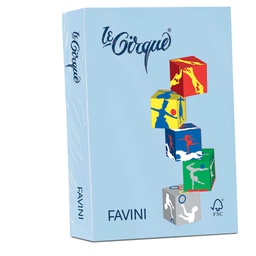 [32860] Carta LECIRQUE A4 80gr 500fg azzurro pastello 106 FAVINI