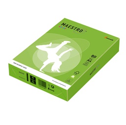 [71508] CARTA MAESTRO COLOR A4 210x297mm 80gr 500fg VERDE FORTE MA42 MONDI