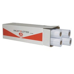 [61567] Carta plotter inkjet bianco opaco 625mmx50mt 90gr P.90M 8748 JP One