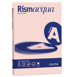 [32798] Carta RISMACQUA 200gr A4 125fg salmone 05 FAVINI
