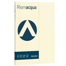 [50593] Carta RISMACQUA SMALL A4 90gr 100fg avorio 110 FAVINI