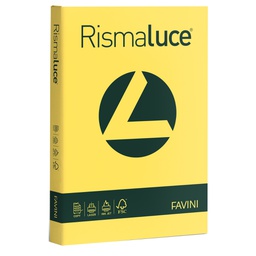 [32735] Carta RISMALUCE 140gr A4 200fg giallo sole 53 FAVINI