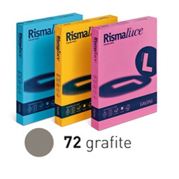 [85815] Carta RISMALUCE 200gr A4 125fg grafite 72 Favini
