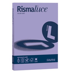 [32777] Carta RISMALUCE 200gr A4 125fg viola 49 FAVINI